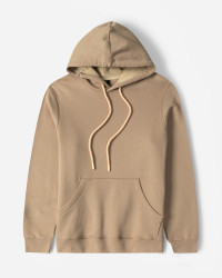 خرید و قیمت هودی کلاه دار ساده کرم 24371252