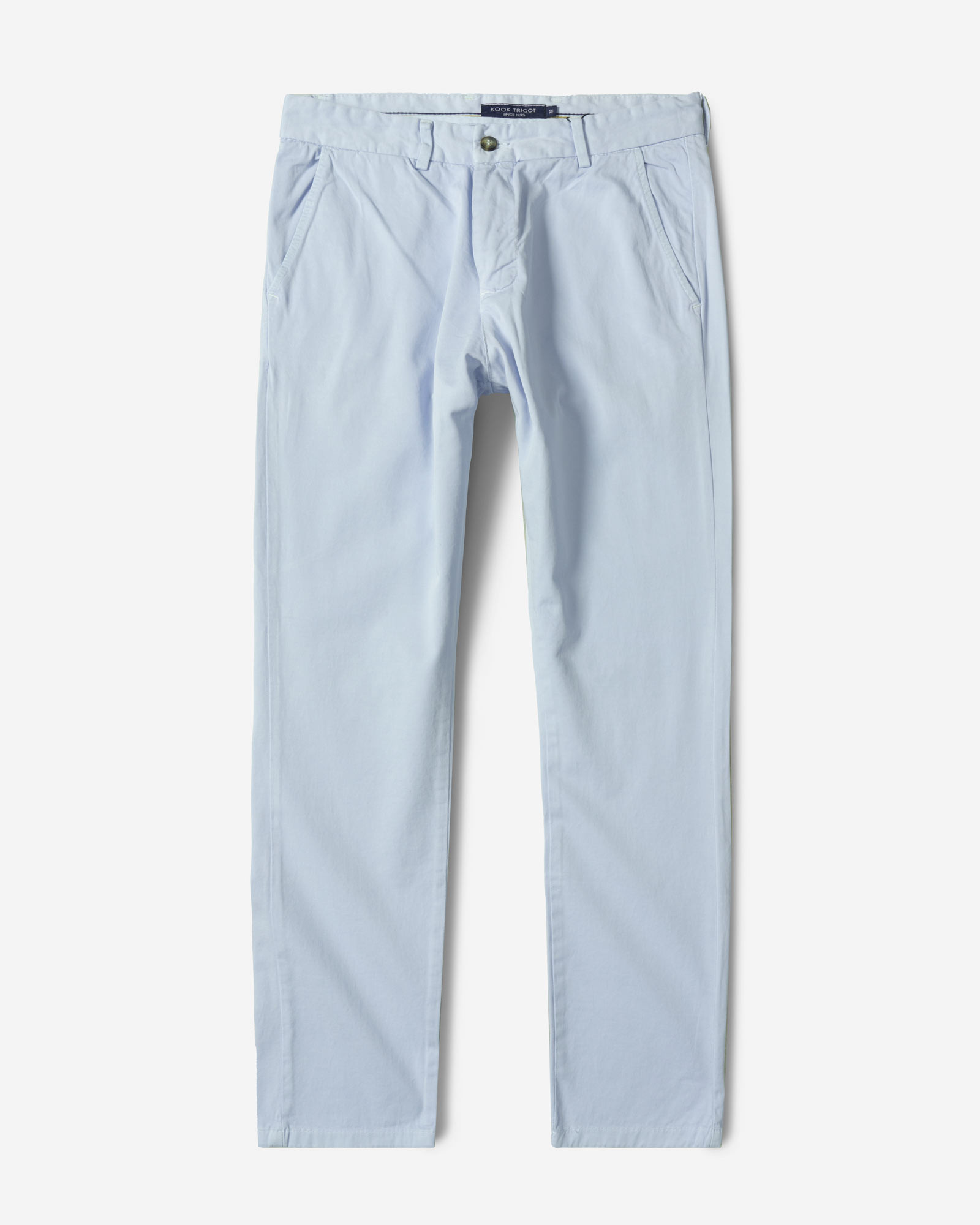 شلوار کتان مردانه اسلیم آبی روشن 24215201