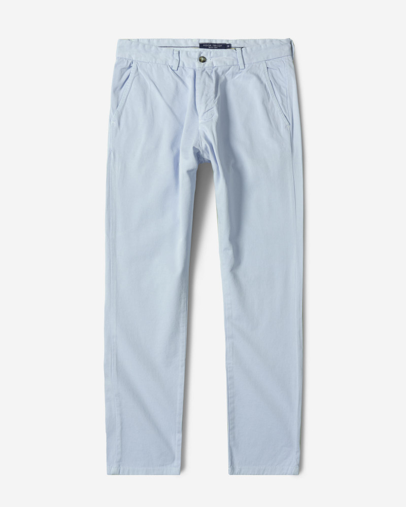 شلوار کتان مردانه اسلیم آبی روشن 24215201