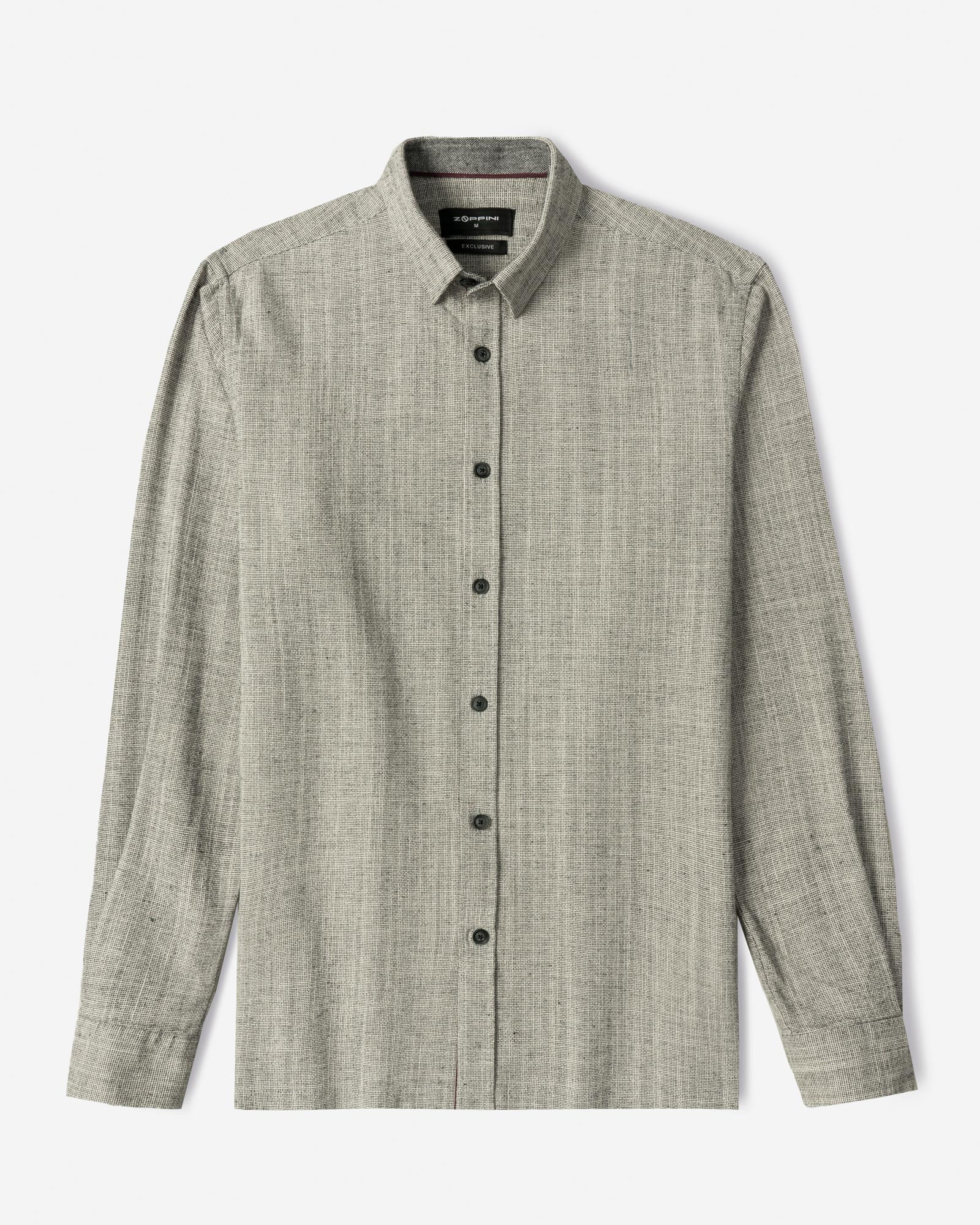 خرید و قیمت پیراهن آستین بلند مردانه خاکستری 24220516