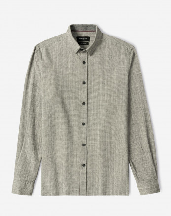 خرید و قیمت پیراهن آستین بلند مردانه خاکستری 24220516