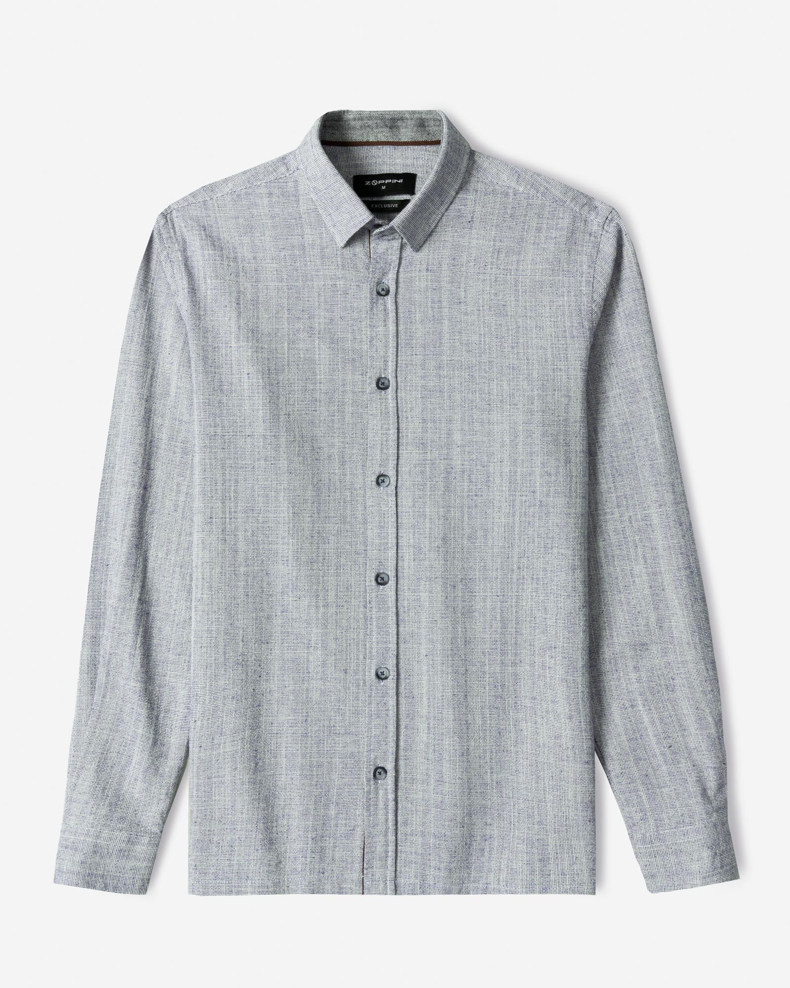 خرید و قیمت پیراهن آستین بلند مردانه آبی 24220516