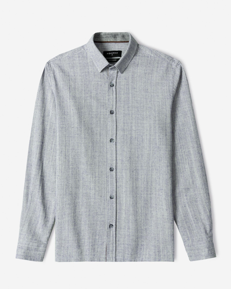 خرید و قیمت پیراهن آستین بلند مردانه آبی 24220516