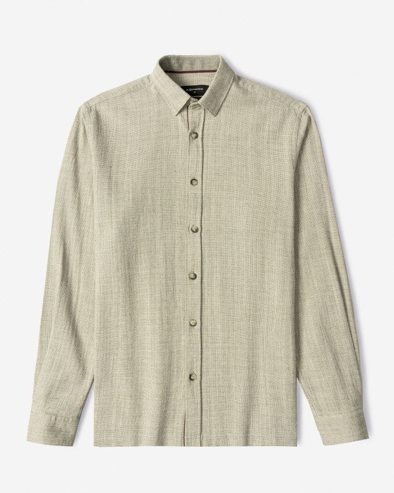 خرید و قیمت پیراهن آستین بلند مردانه سبز 24220516