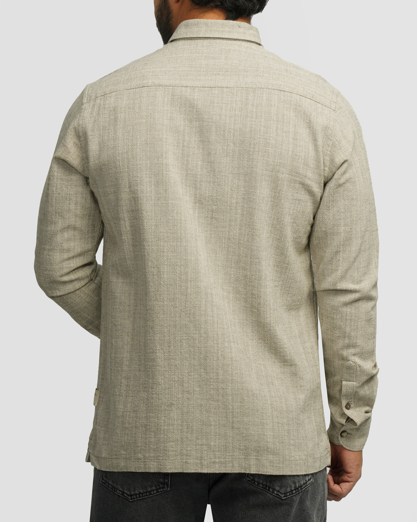 خرید و قیمت پیراهن آستین بلند مردانه سبز 24220516