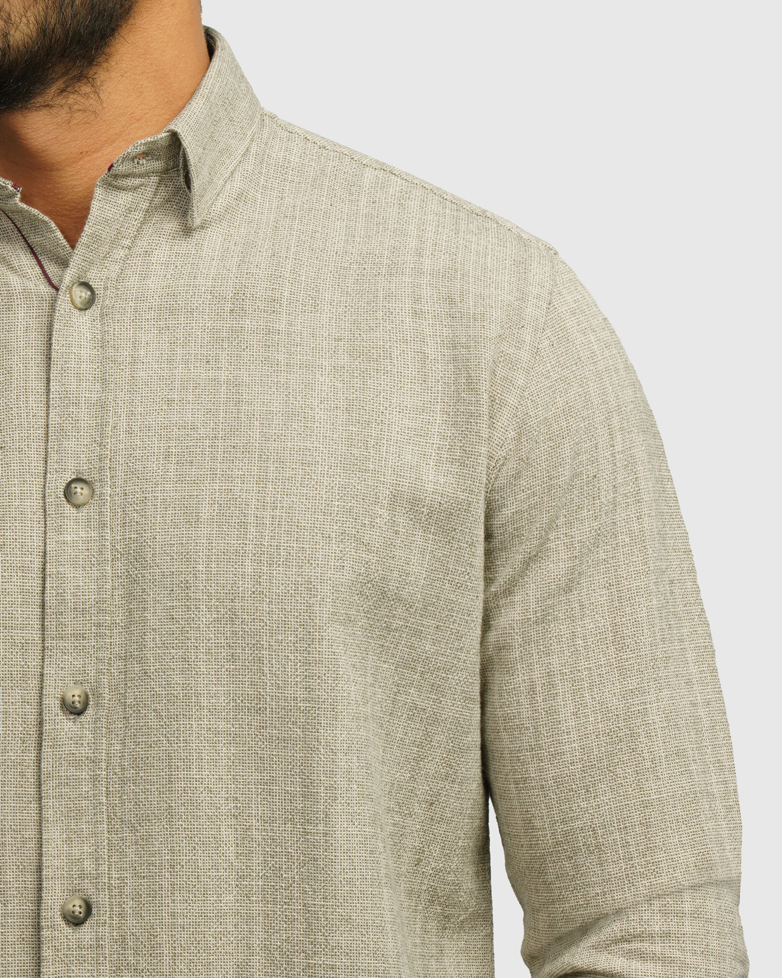 خرید و قیمت پیراهن آستین بلند مردانه سبز 24220516