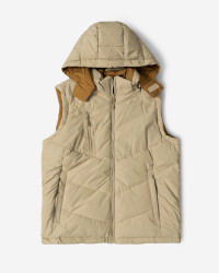 پافر مردانه کلاه دار کرم 24353175