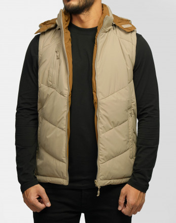 پافر مردانه کلاه دار کرم 24353175