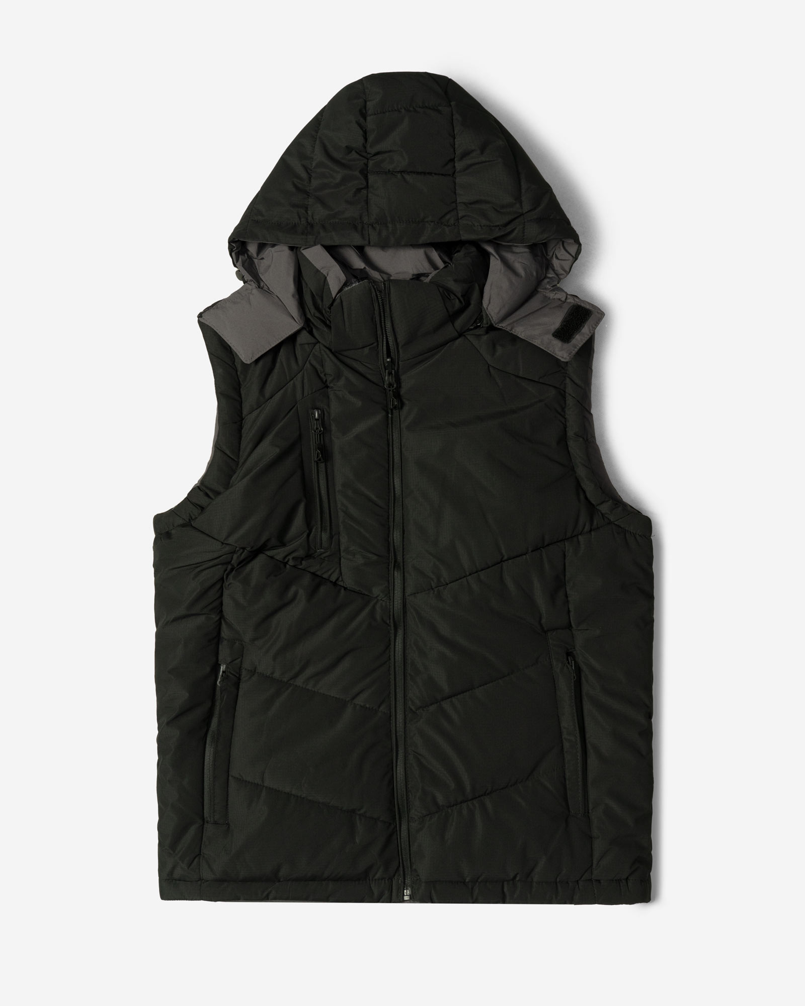 پافر مردانه کلاه دار مشکی 24353175