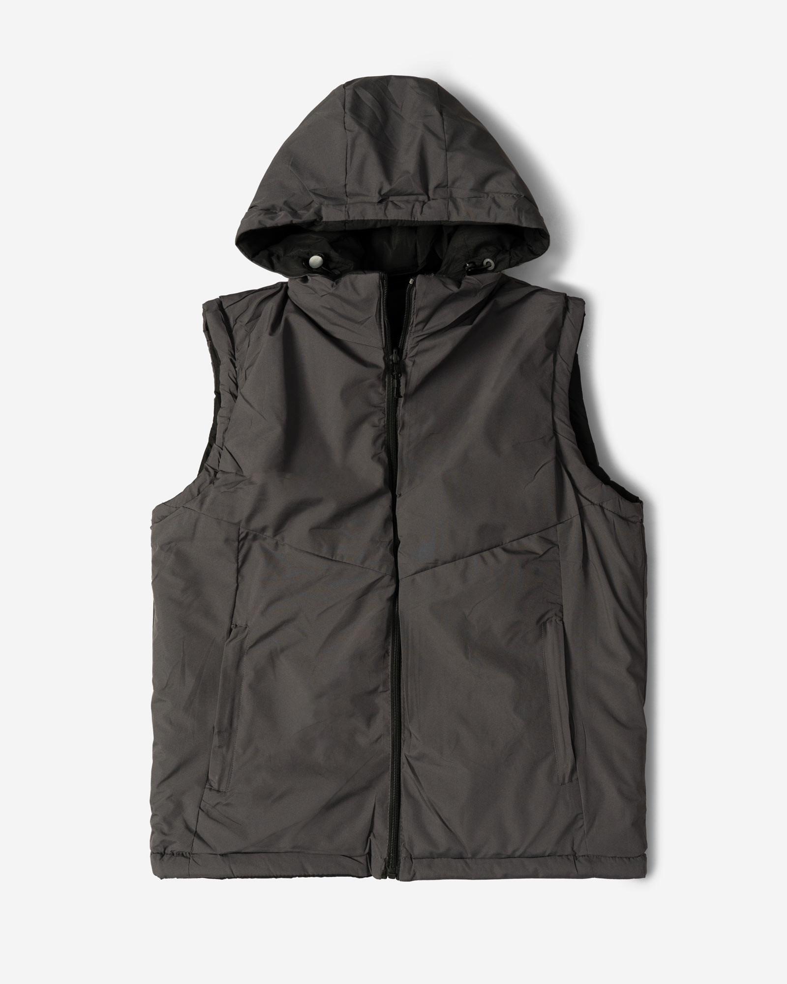 پافر مردانه کلاه دار مشکی 24353175