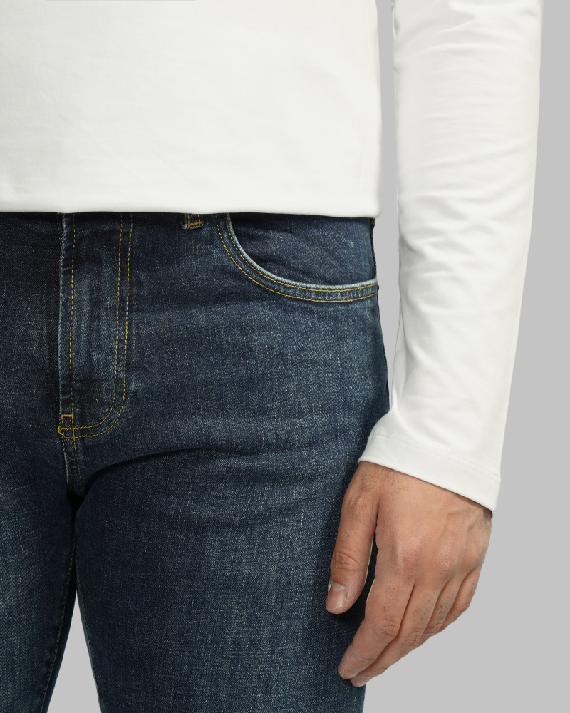 خرید و قیمت شلوار جین مینی (Mini) ساده مردانه سرمه ای 24324806