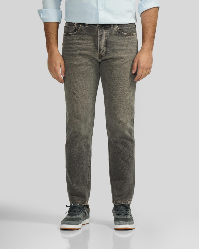 خرید و قیمت شلوار جین استریت استایل (Street Style) ساده مردانه قهوه ای 24324813