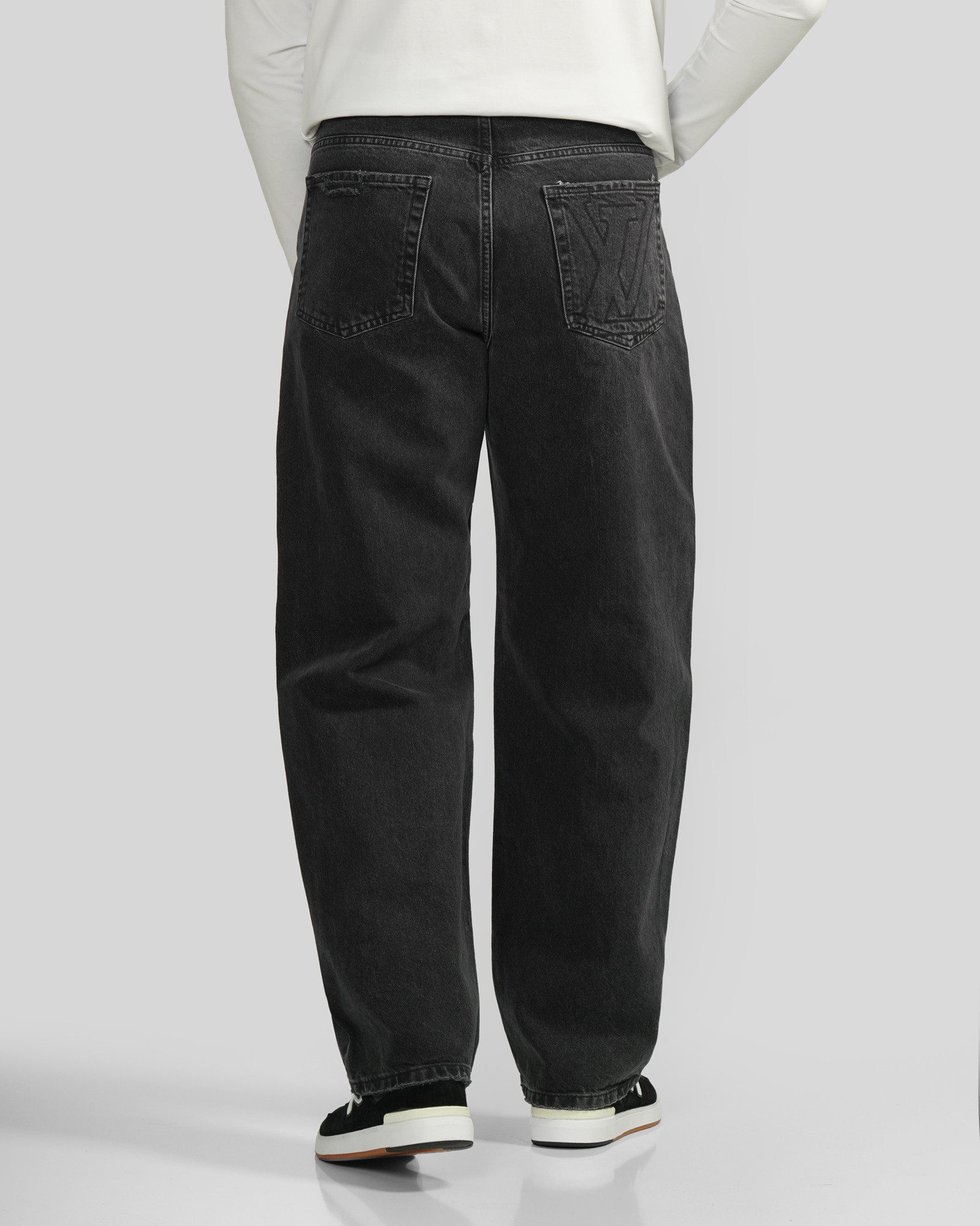 خرید و قیمت شلوار جین بگ (Caro Rigit) زاپ دار مردانه مشکی 24324810