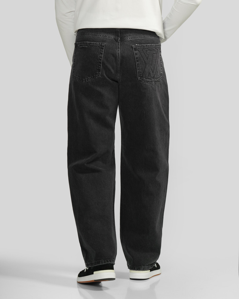 خرید و قیمت شلوار جین بگ (Caro Rigit) زاپ دار مردانه مشکی 24324810