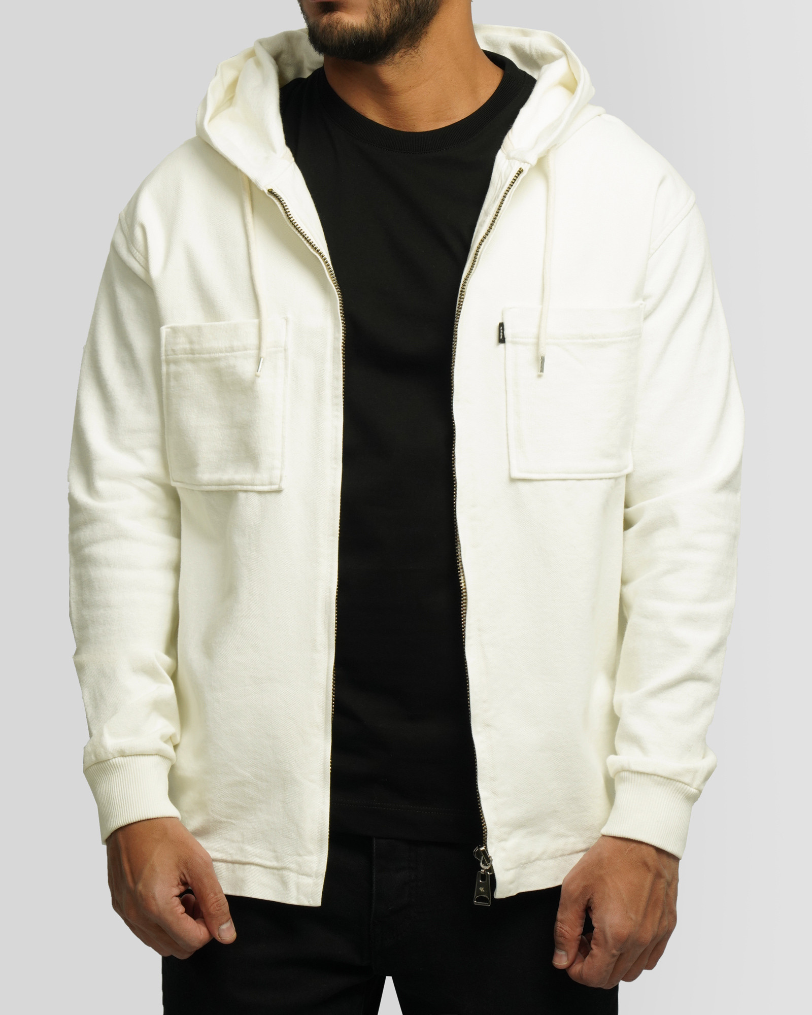 خرید و قیمت سویشرت کتان مردانه سفید 24313255