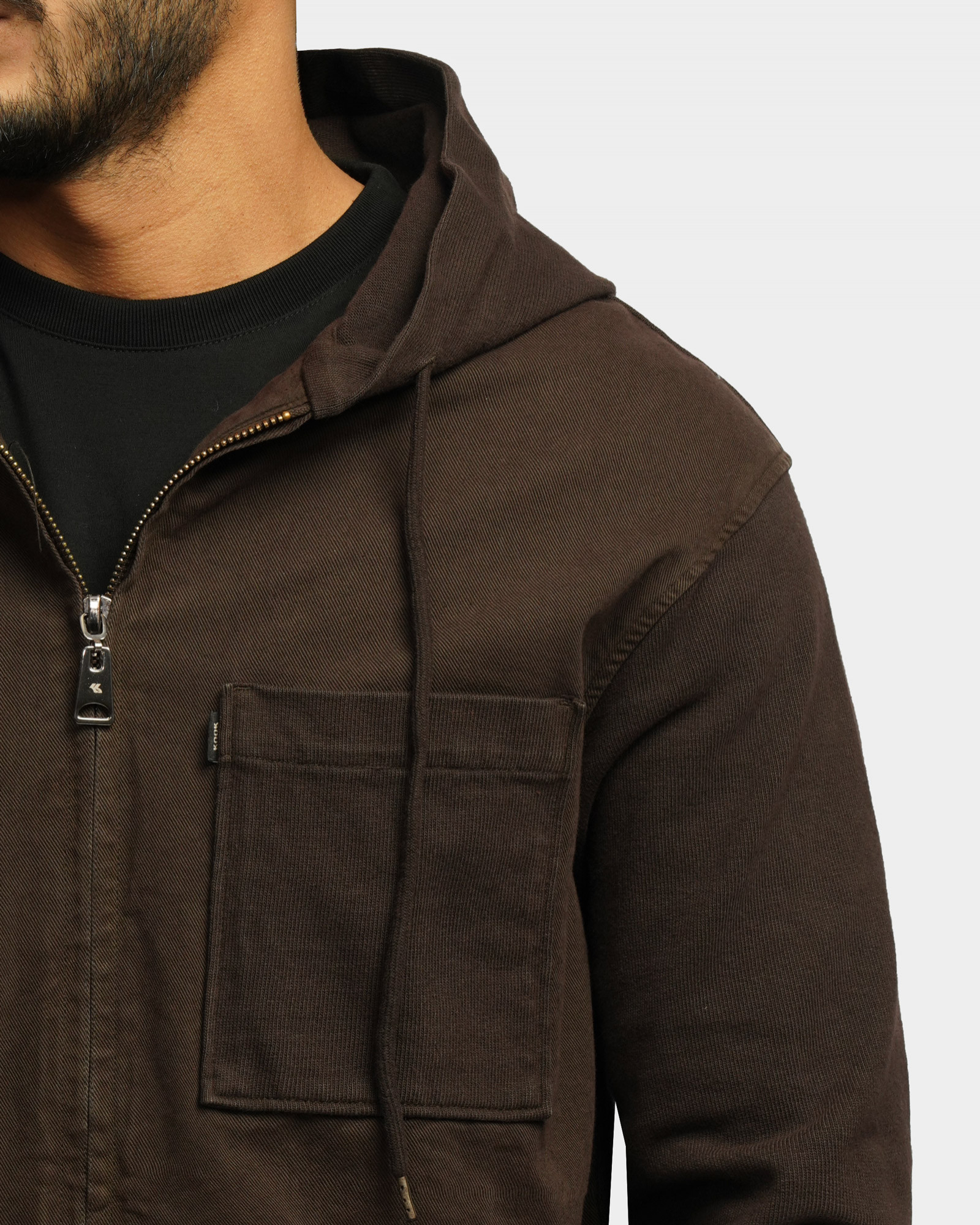 خرید و قیمت سویشرت کتان مردانه قهوه ای 24313255