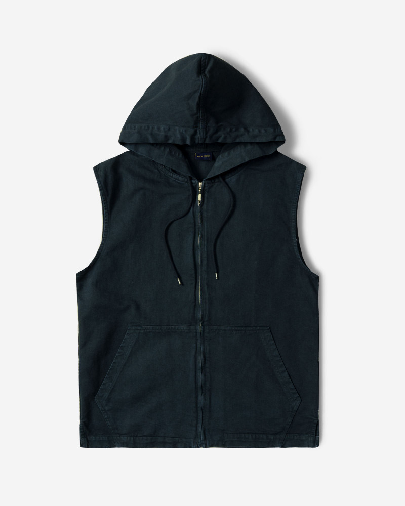 جلیقه کتان مردانه سرمه ای 24314115