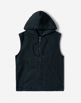 جلیقه کتان مردانه سرمه ای 24314115