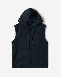 جلیقه کتان مردانه سرمه ای 24314115