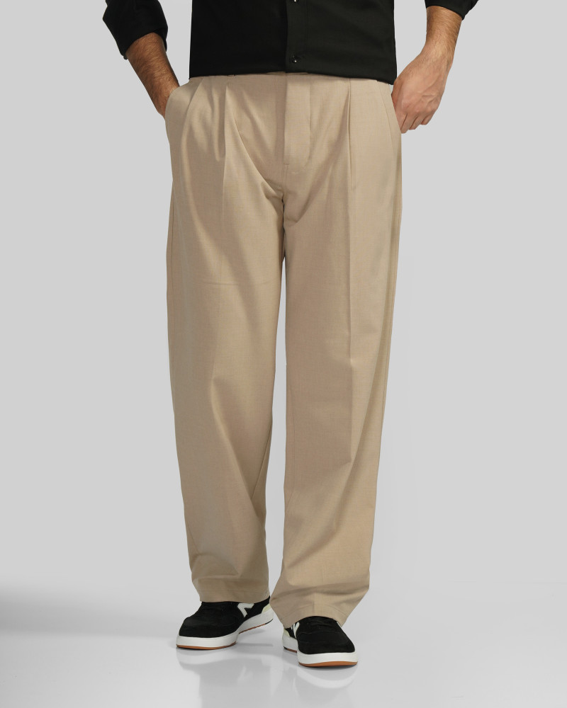 خرید و قیمت شلوار پارچه ای مردانه کرم 24362115