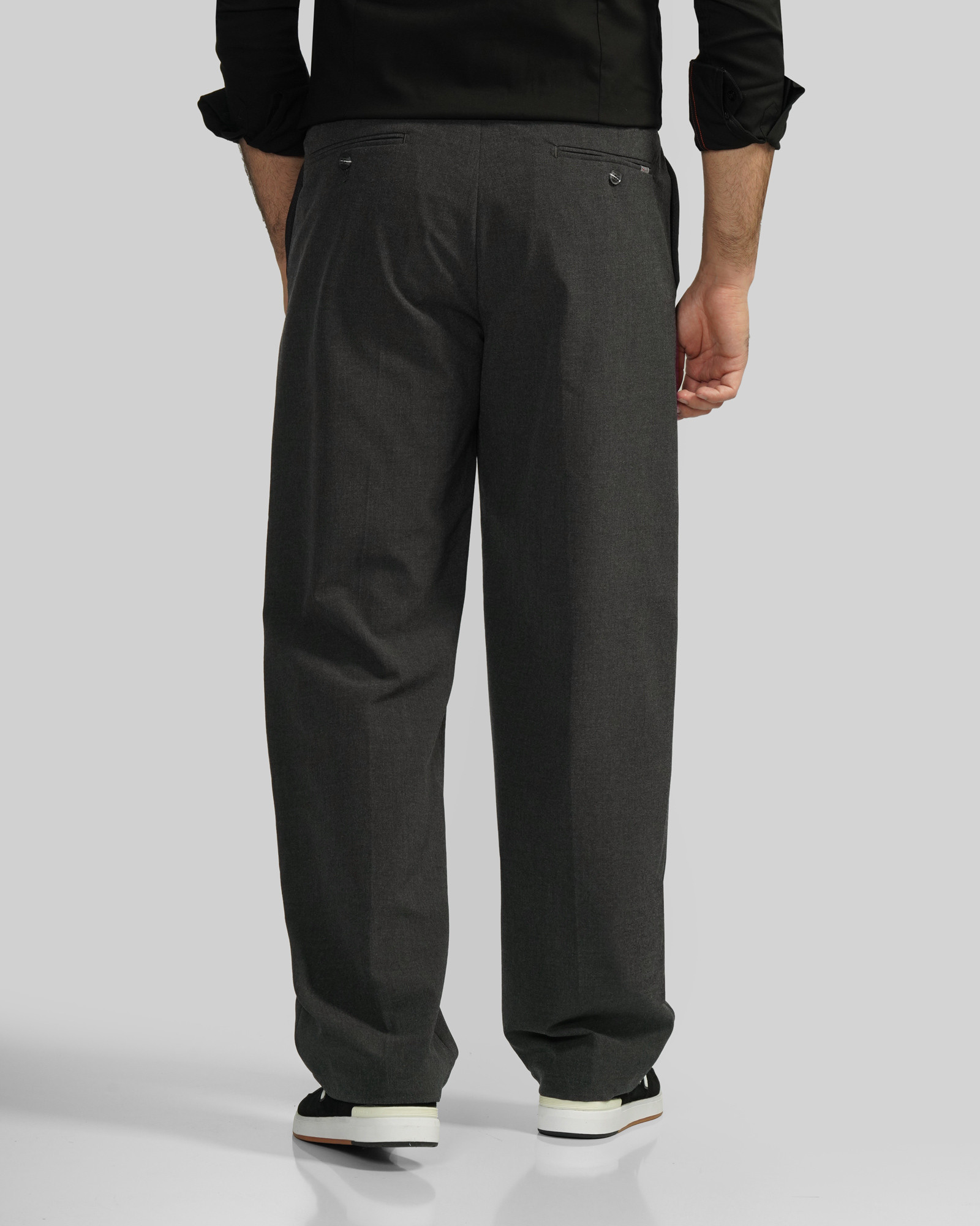 خرید و قیمت شلوار پارچه ای مردانه ذغالی 24362115