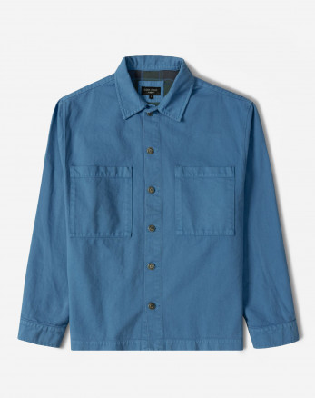 خرید و قیمت پیراهن کتان مردانه آبی 24352303