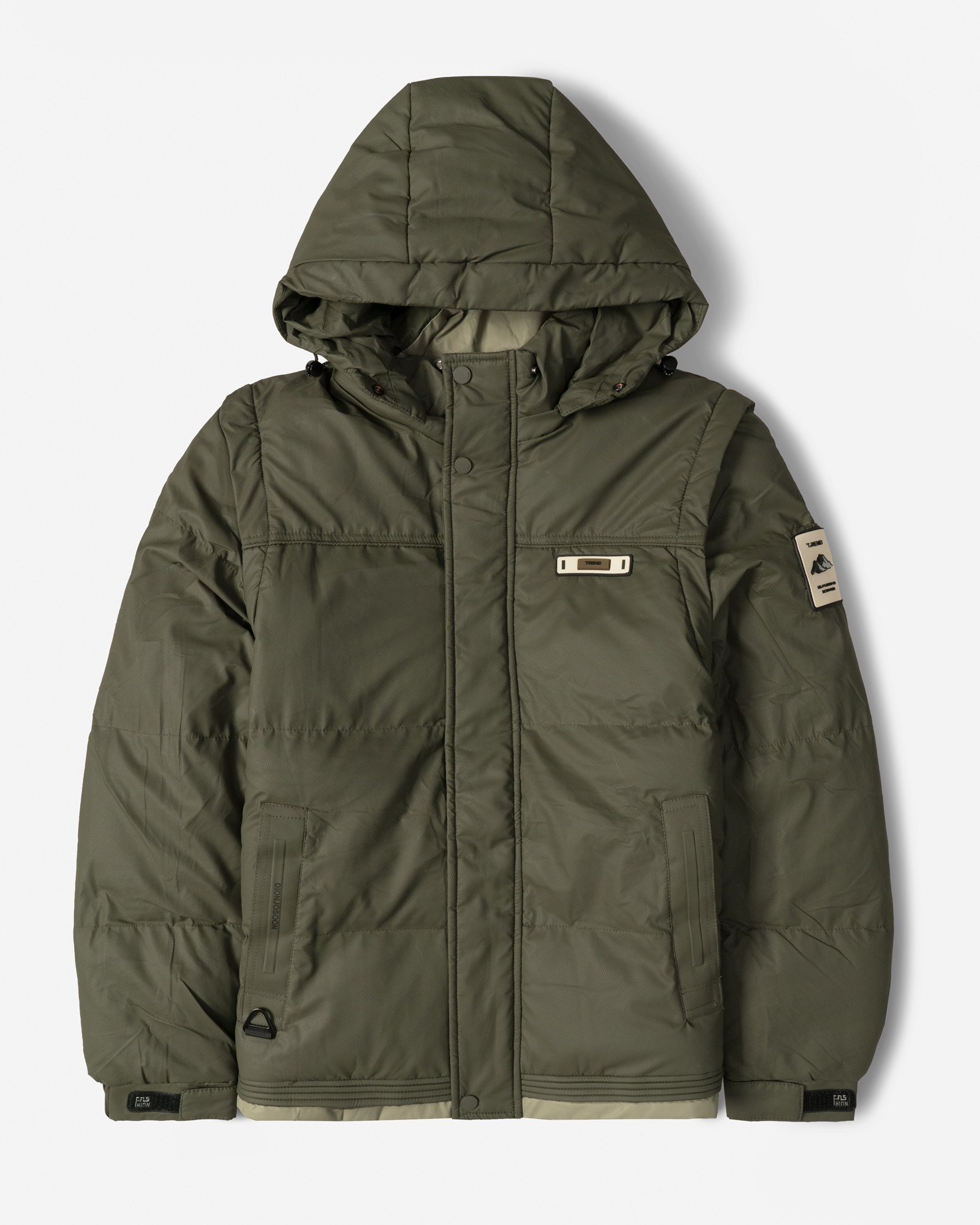 در فروشگاه اینترنتی لباس و خرید و قیمت کاپشن مردانه کلاه دار سبز 24316375