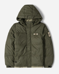 در فروشگاه اینترنتی لباس و خرید و قیمت کاپشن مردانه کلاه دار سبز 24316375