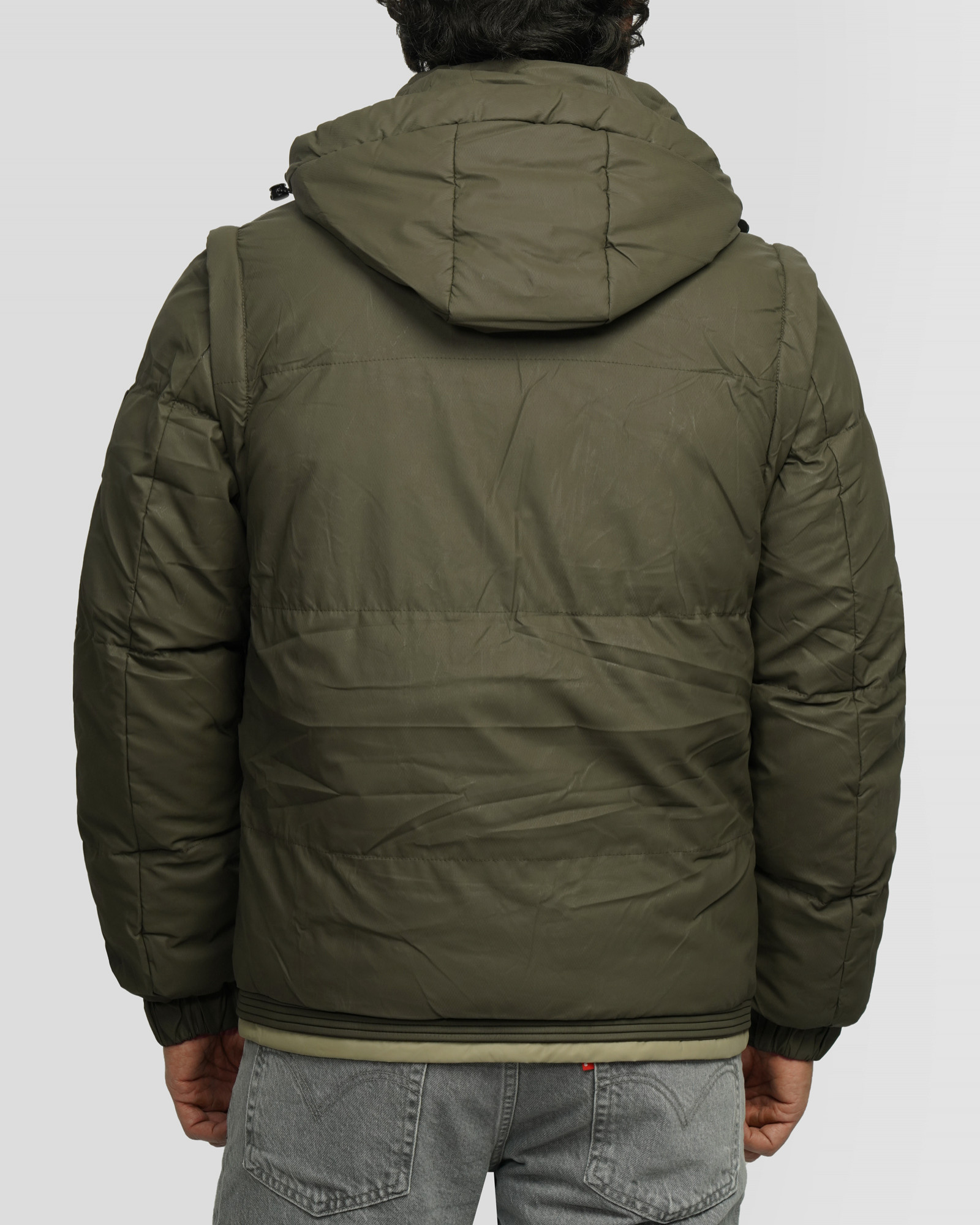 در فروشگاه اینترنتی لباس و خرید و قیمت کاپشن مردانه کلاه دار سبز 24316375