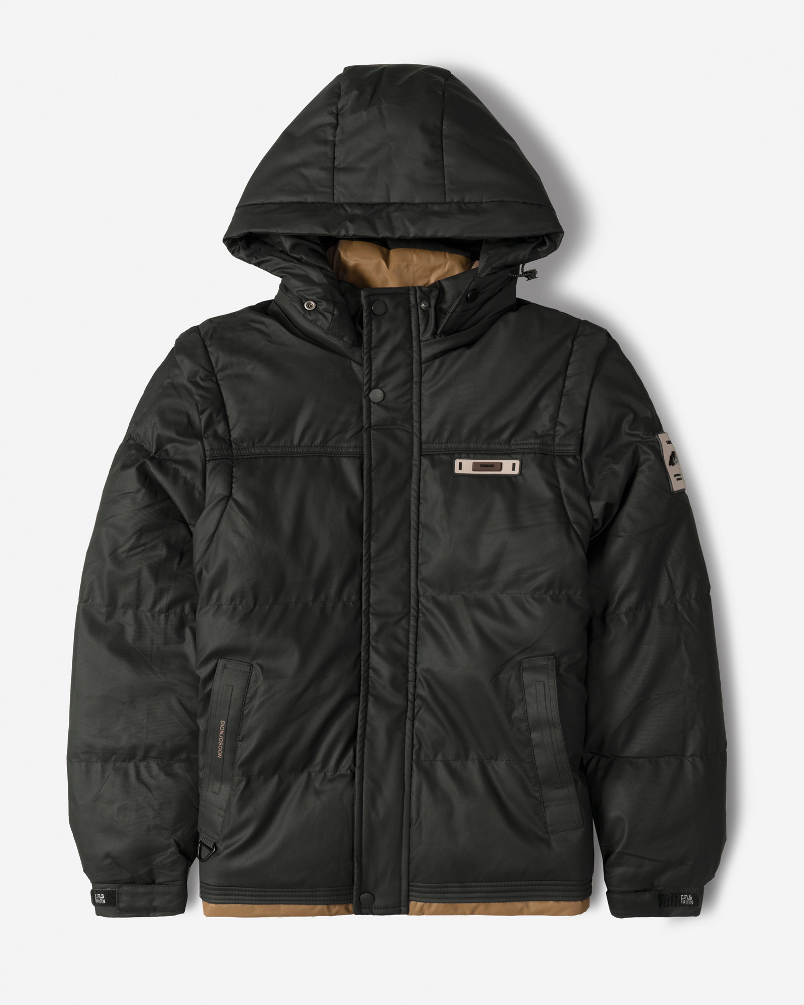 در فروشگاه اینترنتی لباس و خرید و قیمت کاپشن مردانه کلاه دار مشکی 24316375