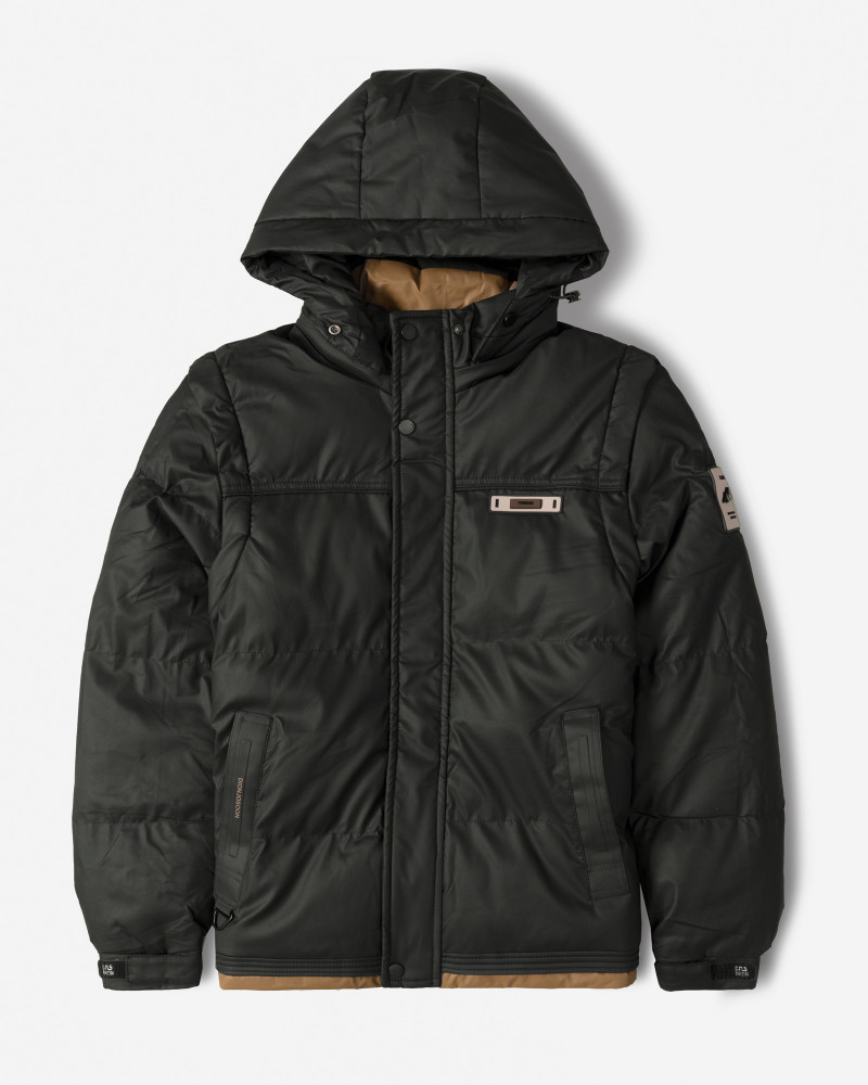 در فروشگاه اینترنتی لباس و خرید و قیمت کاپشن مردانه کلاه دار مشکی 24316375