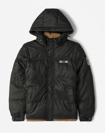 در فروشگاه اینترنتی لباس و خرید و قیمت کاپشن مردانه کلاه دار مشکی 24316375