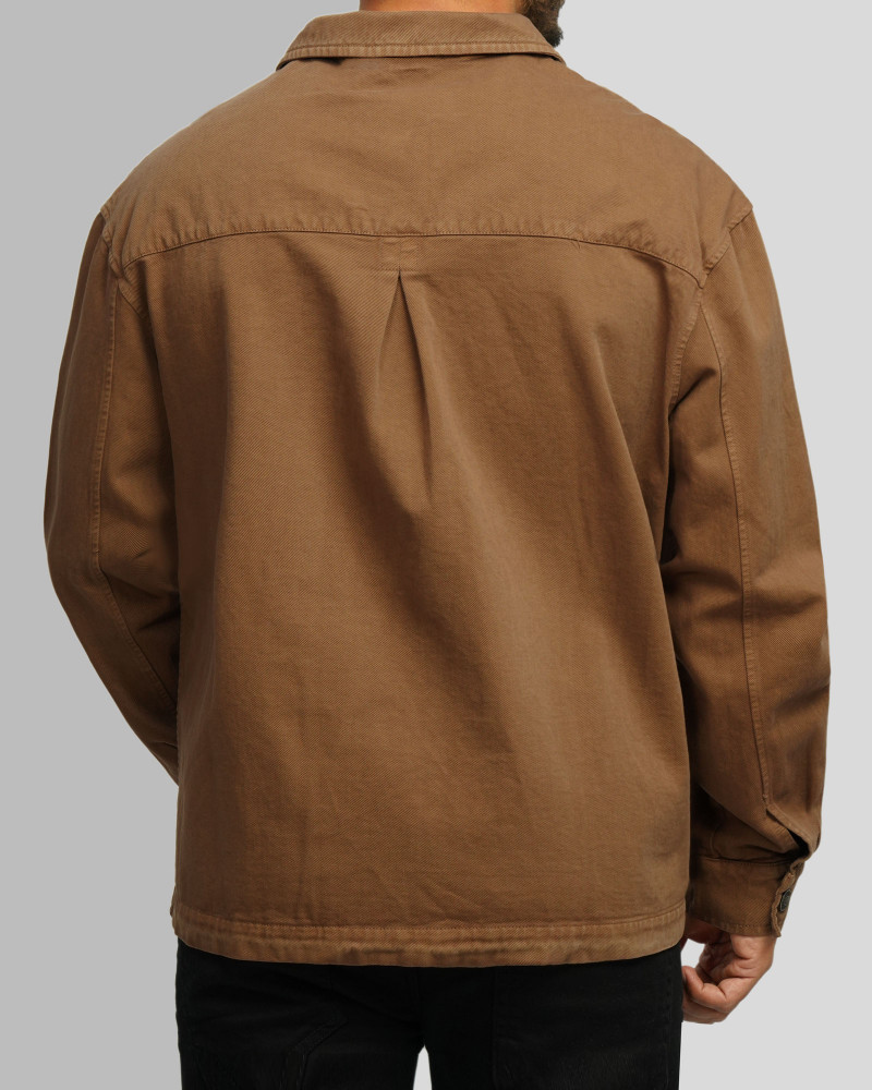 خرید و قیمت پیراهن کتان مردانه قهوه ای 24352303