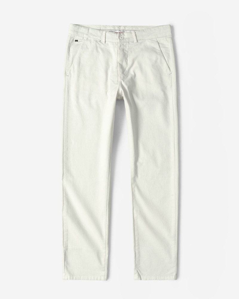 شلوار کتان مردانه اسلیم طوسی روشن 24315202