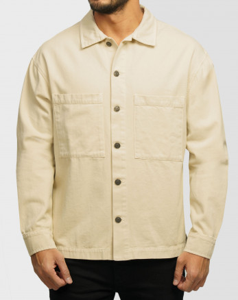 خرید و قیمت پیراهن کتان مردانه کرم 24352303