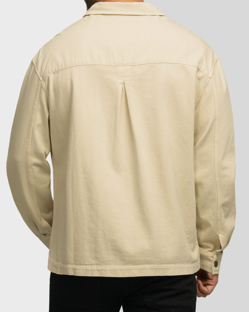 خرید و قیمت پیراهن کتان مردانه کرم 24352303