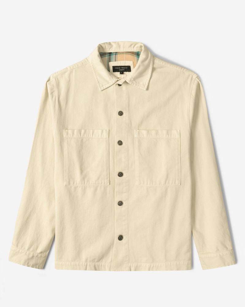 خرید و قیمت پیراهن کتان مردانه کرم 24352303