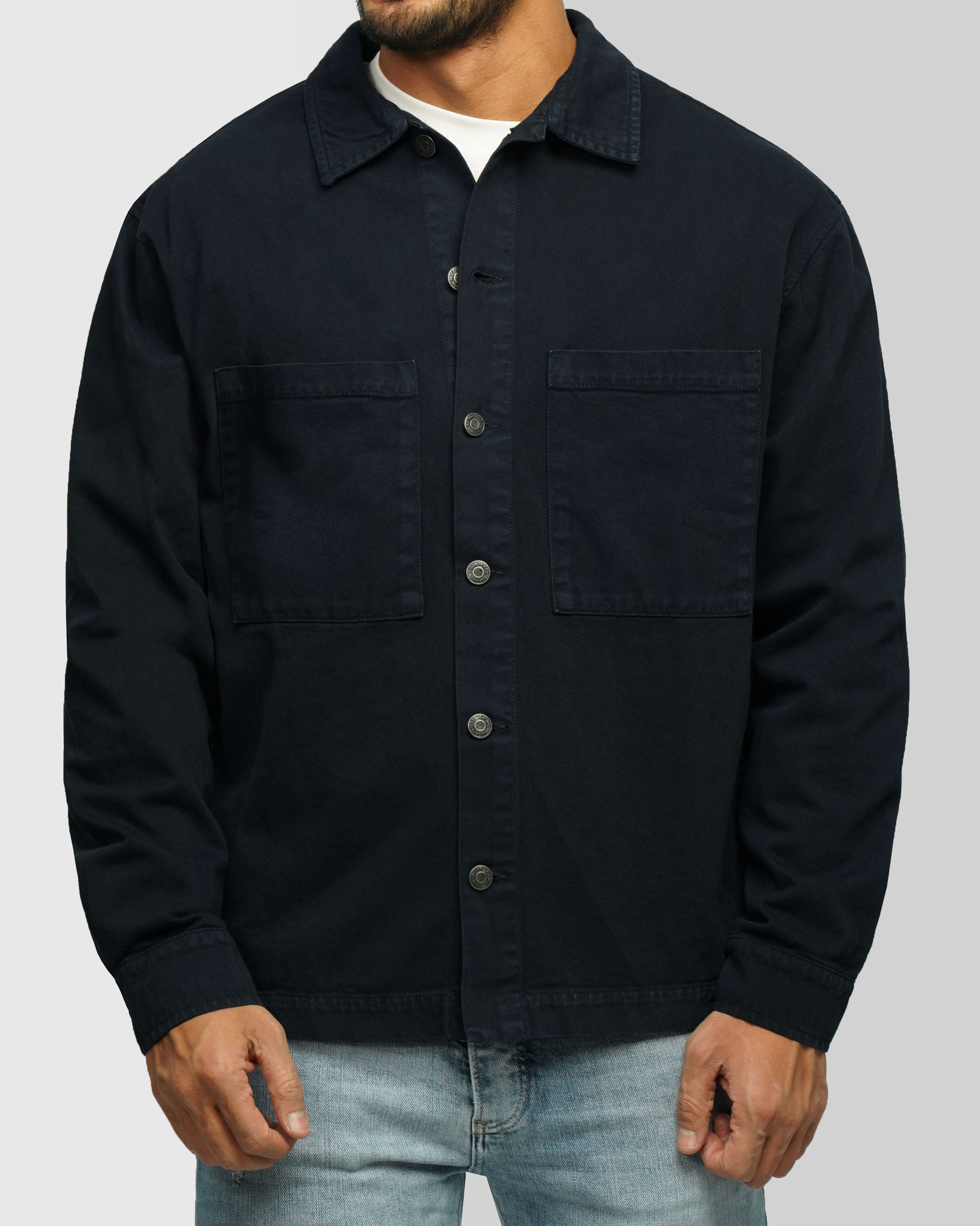 خرید و قیمت پیراهن کتان مردانه سرمه ای 24352303