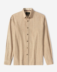 خرید و قیمت پیراهن آستین بلند مردانه کرم 24220516