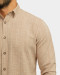 خرید و قیمت پیراهن آستین بلند مردانه کرم 24220516