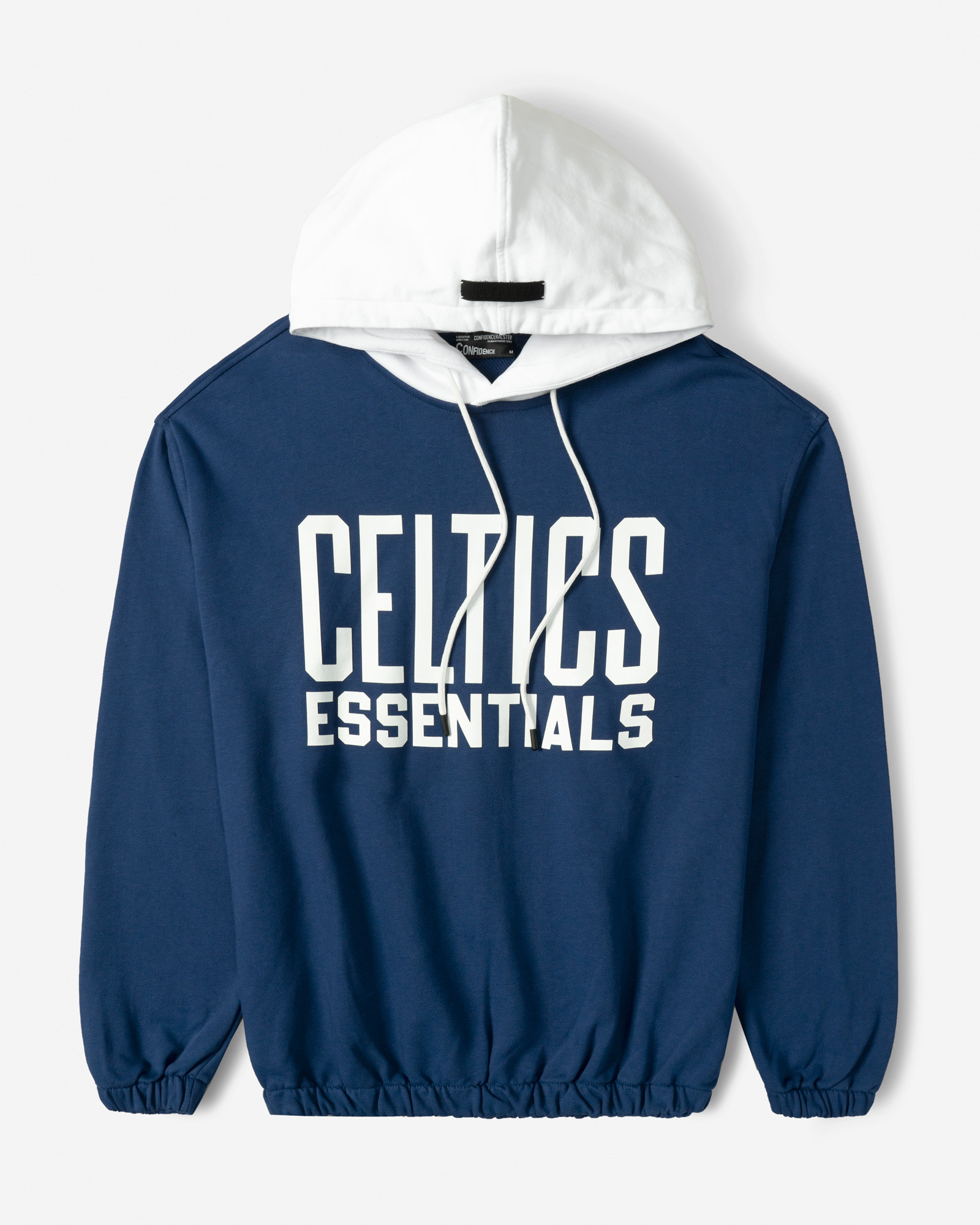 خرید و قیمت هودی کلاه دار طرح دار مردانه آبی 24371263