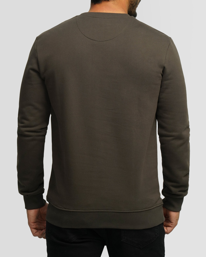 خرید و قیمت پلیور دورس یقه گرد مردانه خاکستری 24357247