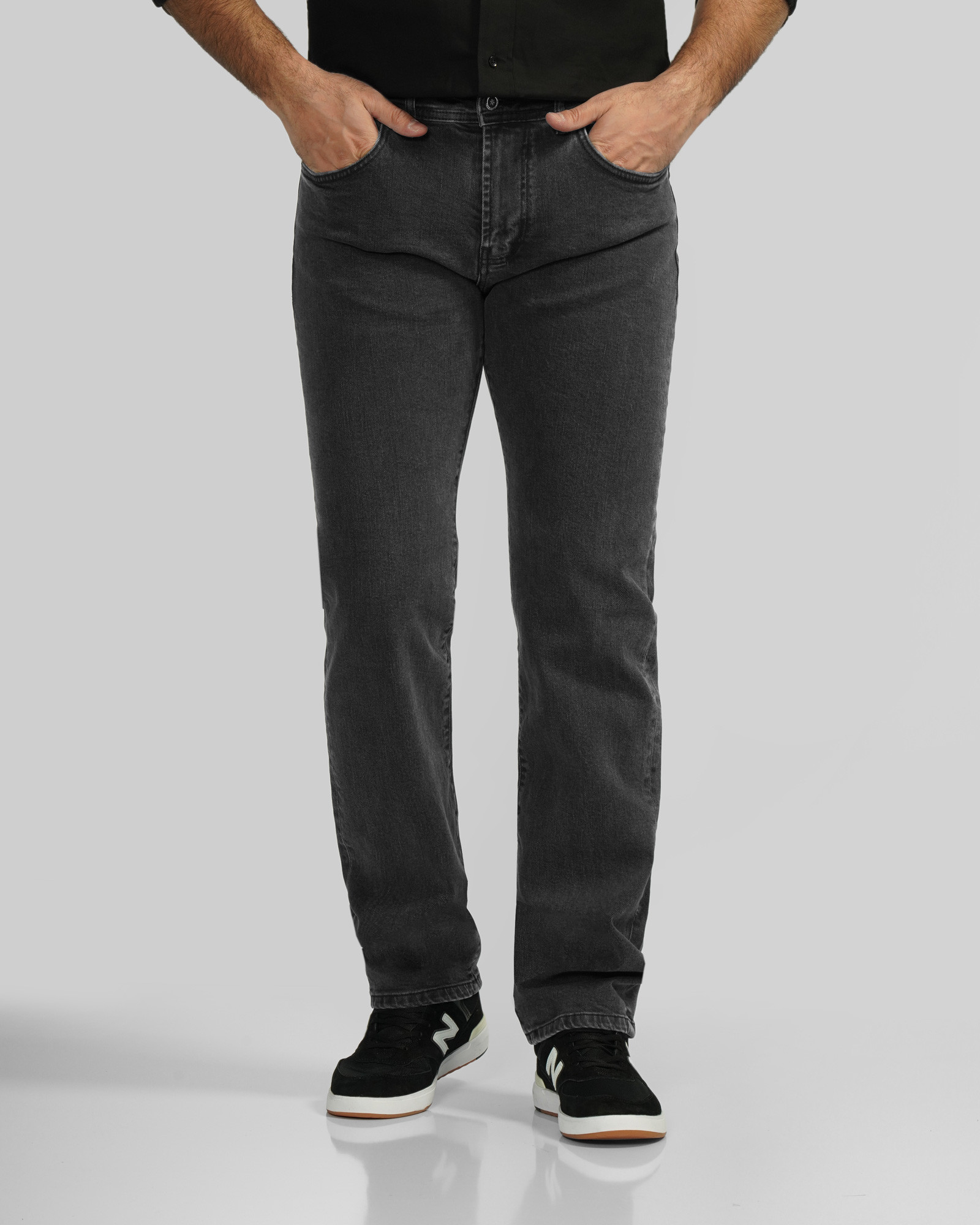 خرید و قیمت شلوار جین رگولار (Regular) ساده مردانه مشکی 24312251