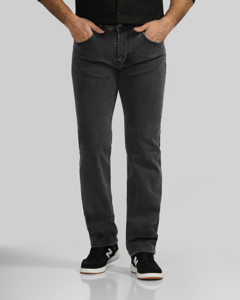 خرید و قیمت شلوار جین رگولار (Regular) ساده مردانه مشکی 24312251