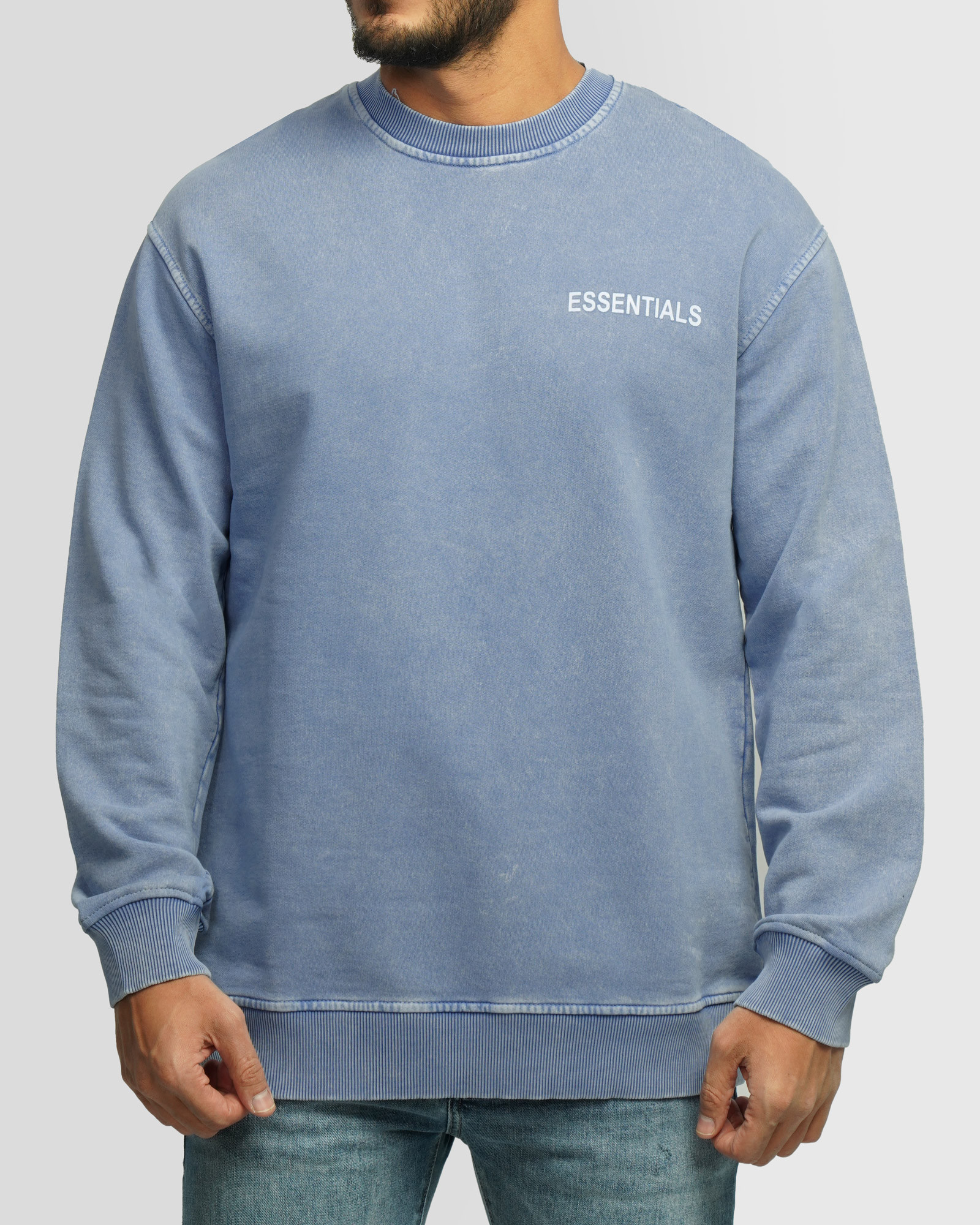 خرید و قیمت پلیور دورس یقه گرد مردانه آبی 24357248