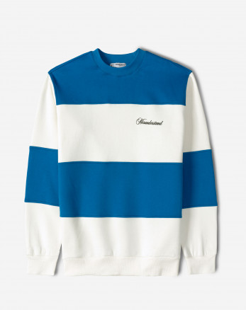 پلیور دورس یقه گرد مردانه آبی 24357250