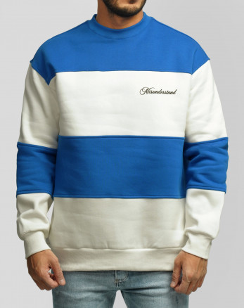 پلیور دورس یقه گرد مردانه آبی 24357250