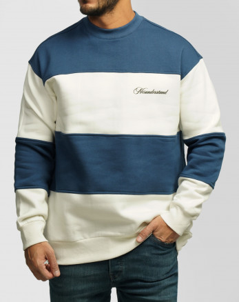 پلیور دورس یقه گرد مردانه آبی 24357250