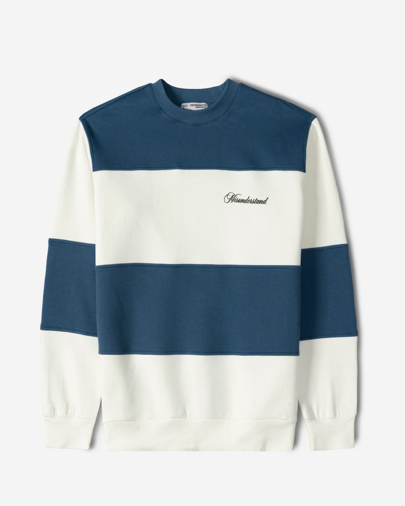 پلیور دورس یقه گرد مردانه آبی 24357250