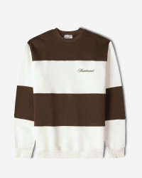 پلیور دورس یقه گرد مردانه قهوه ای 24357250